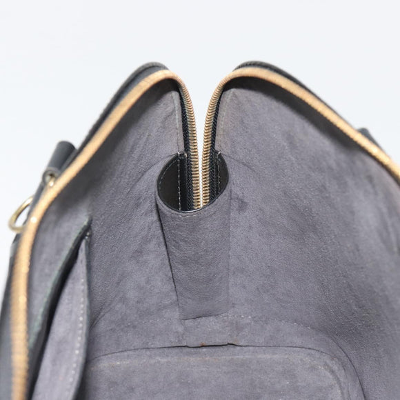 LOUIS VUITTON Epi Alma Hand Bag Noir Black M52142 LV Auth 188076V