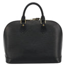LOUIS VUITTON Epi Alma Hand Bag Noir Black M52142 LV Auth 188076V-3