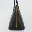 LOUIS VUITTON Epi Alma Hand Bag Noir Black M52142 LV Auth 188076V-4