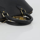 LOUIS VUITTON Epi Alma Hand Bag Noir Black M52142 LV Auth 188076V-7