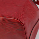 LOUIS VUITTON Epi Petit Noe Shoulder Bag Red M44107 LV Auth 188077V-16