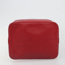 LOUIS VUITTON Epi Petit Noe Shoulder Bag Red M44107 LV Auth 188077V-5