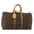 LOUIS VUITTON Monogram Keepall 45 Boston Bag M41428 LV Auth 188078-1
