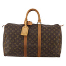 LOUIS VUITTON Monogram Keepall 45 Boston Bag M41428 LV Auth 188078-13