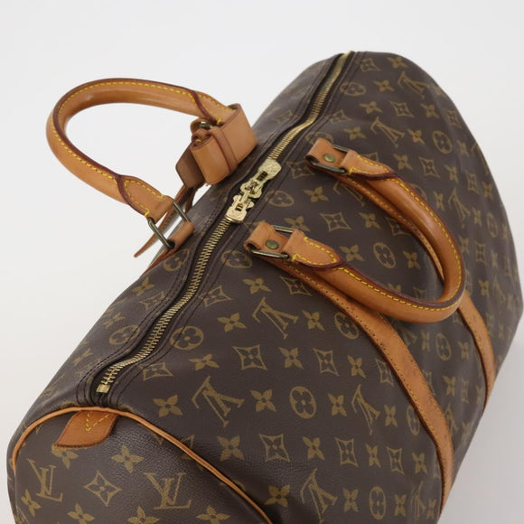 LOUIS VUITTON Monogram Keepall 45 Boston Bag M41428 LV Auth 188078