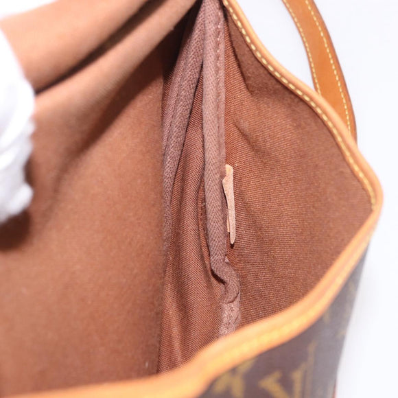 LOUIS VUITTON Monogram Saumur 30 Shoulder Bag M42256 LV Auth 188083A