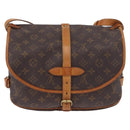 LOUIS VUITTON Monogram Saumur 30 Shoulder Bag M42256 LV Auth 188083A-2
