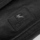 BURBERRY Tote Bag Leather Black Auth 188086A-17