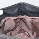 BURBERRY Tote Bag Leather Black Auth 188086A-19