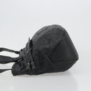 BURBERRY Tote Bag Leather Black Auth 188086A-4