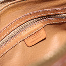 CELINE Macadam Canvas Hand Bag Brown Auth 188087A-19