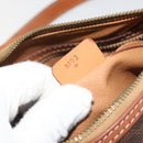 CELINE Macadam Canvas Hand Bag Brown Auth 188087A-12
