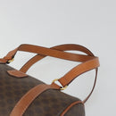 CELINE Macadam Canvas Hand Bag Brown Auth 188087A-8