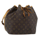 LOUIS VUITTON Monogram Petit Noe Shoulder Bag M42226 LV Auth 188092-1