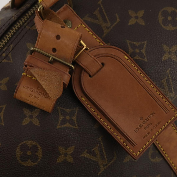 LOUIS VUITTON Monogram Keepall 50 Boston Bag M41426 LV Auth 188095