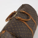 LOUIS VUITTON Monogram Keepall 50 Boston Bag M41426 LV Auth 188095-6