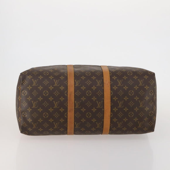 LOUIS VUITTON Monogram Keepall 50 Boston Bag M41426 LV Auth 188095