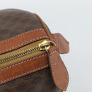 CELINE Macadam Canvas Hand Bag PVC Brown Auth 188100A-10