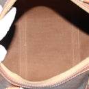 CELINE Macadam Canvas Hand Bag PVC Brown Auth 188100A-11