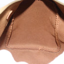 CELINE Macadam Canvas Hand Bag PVC Brown Auth 188100A-18