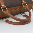 CELINE Macadam Canvas Hand Bag PVC Brown Auth 188100A-7