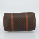 CELINE Macadam Canvas Hand Bag PVC Brown Auth 188100A-5