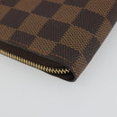 LOUIS VUITTON Damier Ebene Zippy Coin Purse N63070 LV Auth 188104M-16