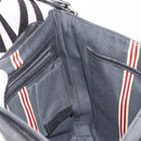 BALLY Shoulder Bag Leather Black Silver Auth 188106-20
