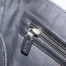 BALLY Shoulder Bag Leather Black Silver Auth 188106-22