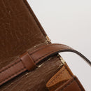 Burberrys Hand Bag Leather Canvas 4 Set Brown Beige Auth 188107-21