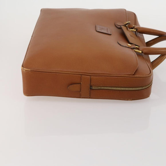 Burberrys Hand Bag Leather Canvas 4 Set Brown Beige Auth 188107