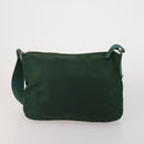 PRADA PRADA Hand Bag Nylon Leather Canvas 5 Set Black Green beige Auth 188110-19