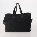 PRADA PRADA Hand Bag Nylon Leather Canvas 5 Set Black Green beige Auth 188110-3