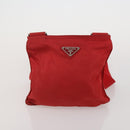 PRADA Hand Bag Nylon Leather 5 Set Black Brown Red Auth 188112-13