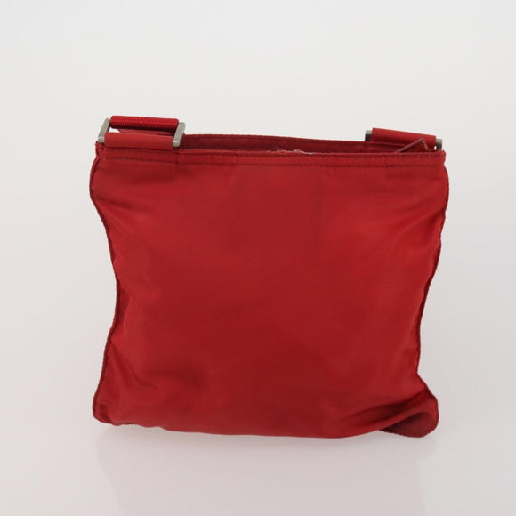 PRADA Hand Bag Nylon Leather 5 Set Black Brown Red Auth 188112