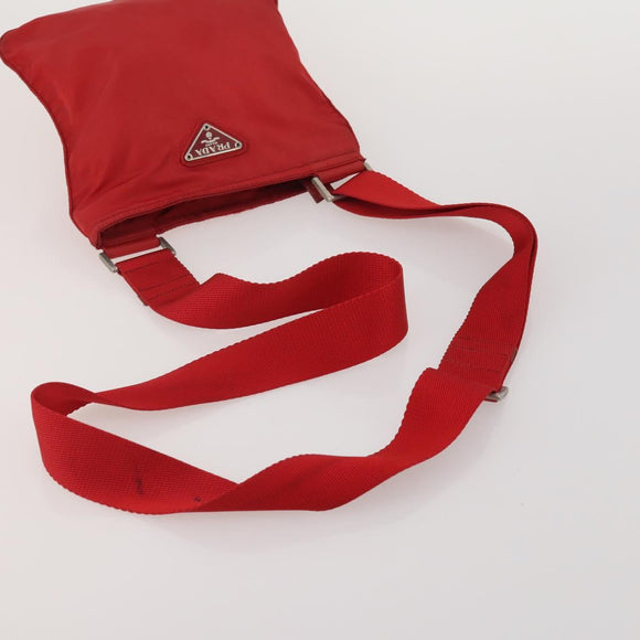 PRADA Hand Bag Nylon Leather 5 Set Black Brown Red Auth 188112