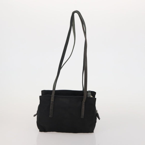 PRADA Hand Bag Nylon Leather 5 Set Black Brown Red Auth 188112