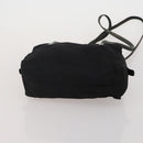 PRADA Hand Bag Nylon Leather 5 Set Black Brown Red Auth 188112-21