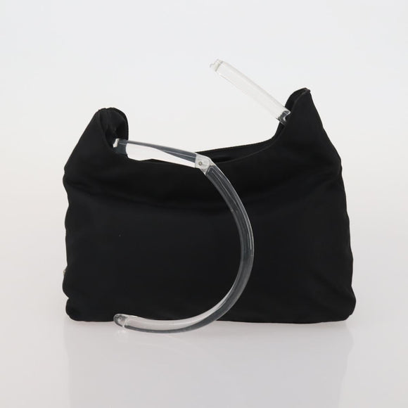 PRADA Hand Bag Nylon Leather 5 Set Black Brown Red Auth 188112