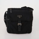 PRADA Hand Bag Nylon Leather 5 Set Black Brown Red Auth 188112-7