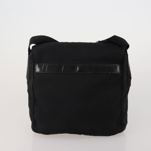PRADA Hand Bag Nylon Leather 5 Set Black Brown Red Auth 188112