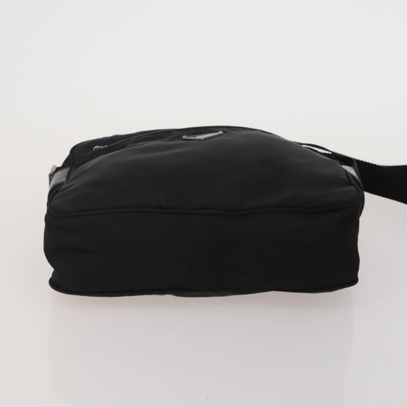 PRADA Shoulder Bag Nylon 5 Set Black Khaki Auth 188113