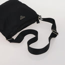PRADA Shoulder Bag Nylon 5 Set Black Khaki Auth 188113-14