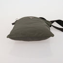 PRADA Shoulder Bag Nylon 5 Set Black Khaki Auth 188113-20