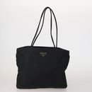 PRADA Shoulder Bag Nylon 5 Set Black Khaki Auth 188113-2