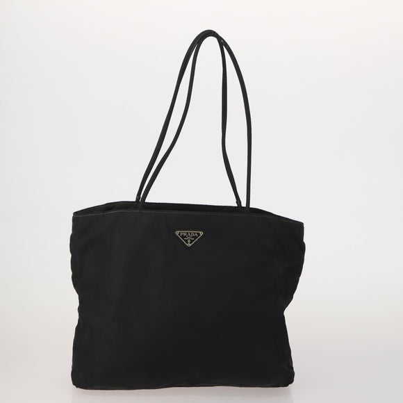 PRADA Shoulder Bag Nylon 5 Set Black Khaki Auth 188113