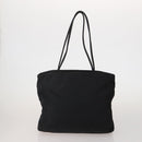 PRADA Shoulder Bag Nylon 5 Set Black Khaki Auth 188113-3
