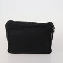 PRADA Shoulder Bag Nylon 5 Set Black Khaki Auth 188113-8