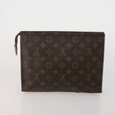 LOUIS VUITTON Monogram Epi Tie Clutch Bag 5 Set Green Black LV Auth 188114-10