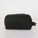 LOUIS VUITTON Monogram Epi Tie Clutch Bag 5 Set Green Black LV Auth 188114-19